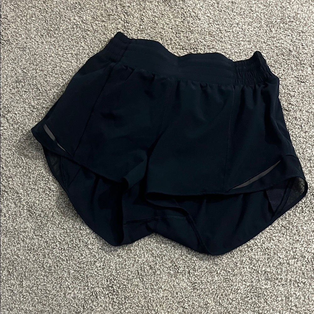 lululemon athletica Jet Black Women's Athletic Shorts